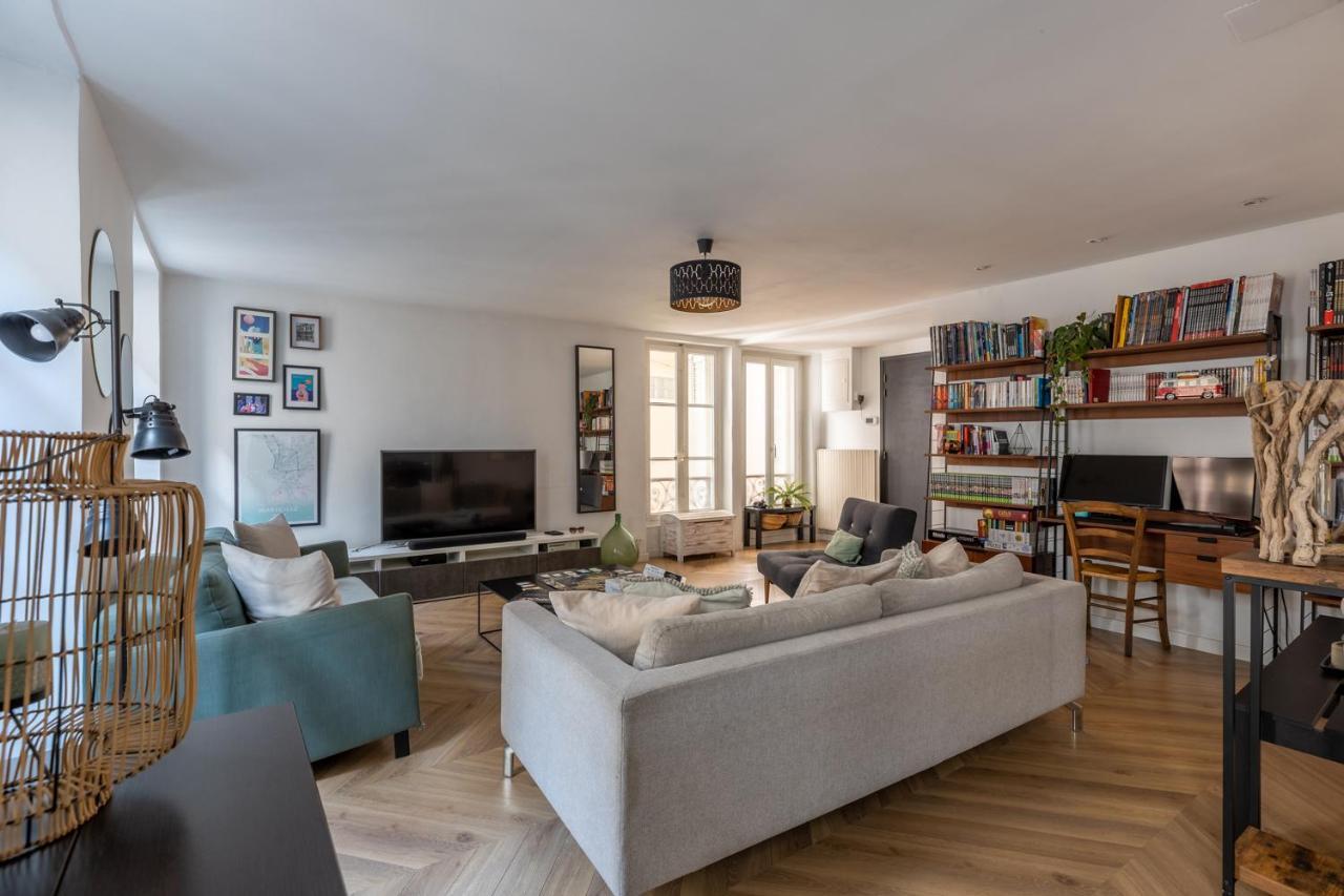 90M2 Renove - Terrasse En Plein Coeur De Marseille Daire Dış mekan fotoğraf