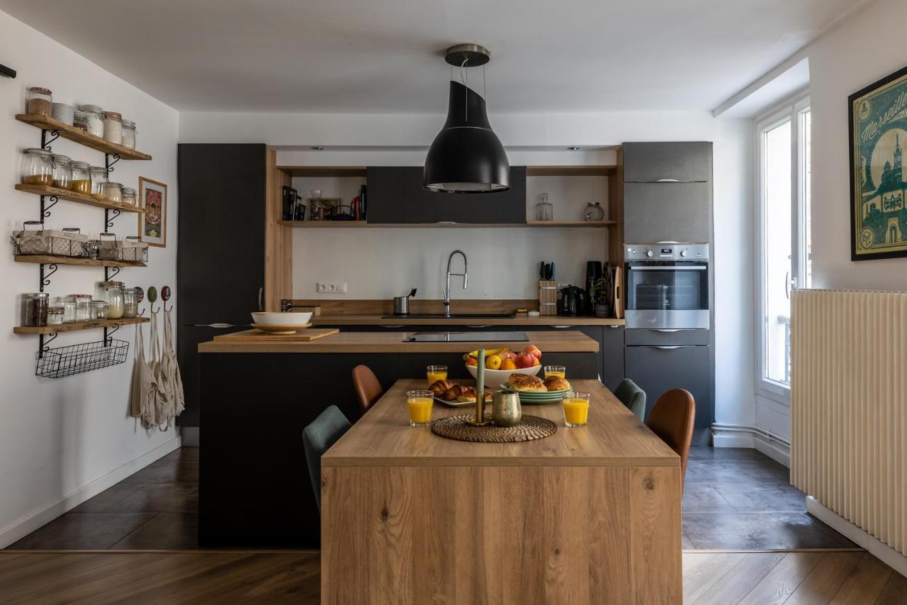 90M2 Renove - Terrasse En Plein Coeur De Marseille Daire Dış mekan fotoğraf